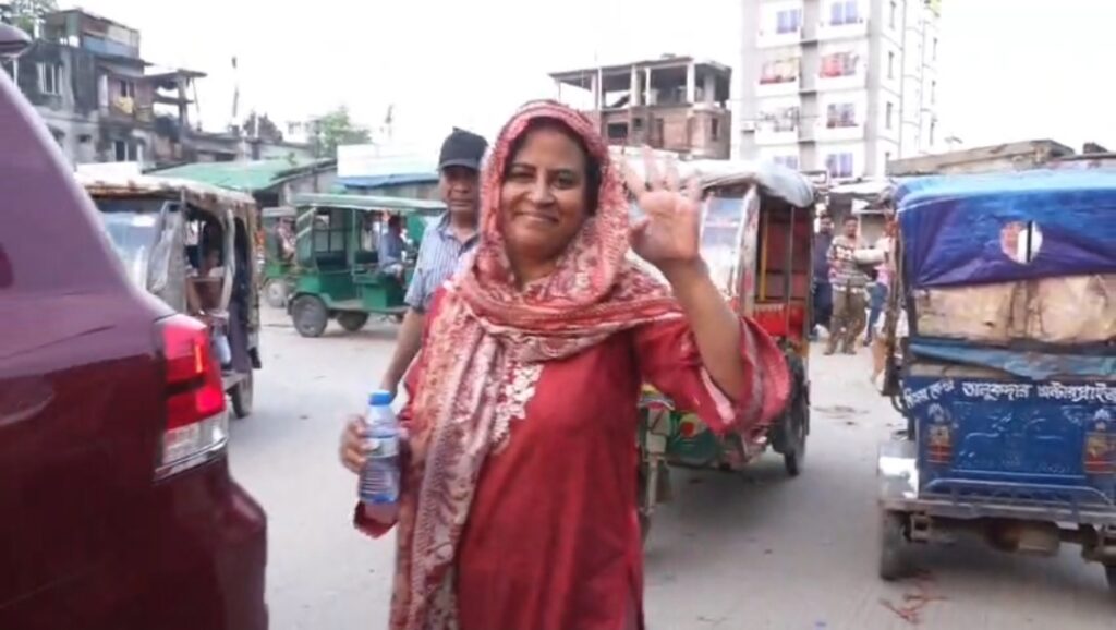 জামিনে কাশিমপুর কারাগার থেকে মুক্তি পেলেন বিদিশা সিদ্দিকী